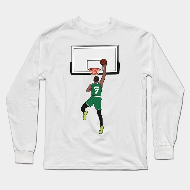 monster slam dunk by jaylen Long Sleeve T-Shirt by rsclvisual